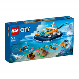 LEGO City Plovilo za istraživanje podmorja (60377) Igračka