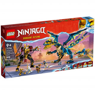 LEGO NINJAGO Elementarni zmaj protiv caričina robota (71796) Igračka