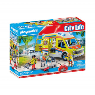 Playmobil - Ambulanta sa zvučnim i svjetlosnim efektom set igračaka Igračka