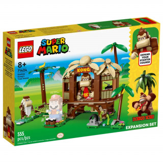 LEGO Super Mario: Kućica na drvetu Donkeyja Konga – proširena staza (71424) Igračka