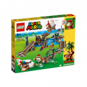 LEGO Super Mario: Vožnja rudarskim kolicima Diddyja Konga – proširena staza (71425) 