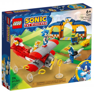 LEGO Sonic the Hedgehog: Tailsova radionica i avion-tornado (76991) Igračka