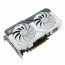 ASUS Dual GeForce RTX 4060 Ti White OC 8GB GDDR6 (DUAL-RTX4060TI-O8G-WHITE) thumbnail