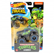 Hot Wheels Monster Trucks - Tinejdžerske Ninja kornjače - Leonardo (HJG41-HKM24) 