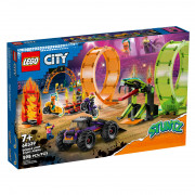 LEGO City Arena za vratolomije s dvostrukom petljom (Proizvod s oštećenom ambalažom) 