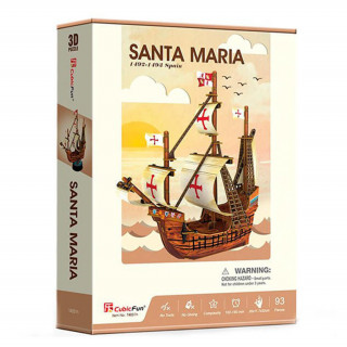 3D puzzle - Santa Maria - 93 dijela Igračka