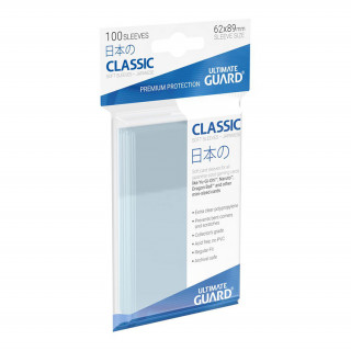 Ultimate Guard Classic Soft prozirna zaštita za kartice - Japanska veličina - 62x89 mm (100 kom) Igračka