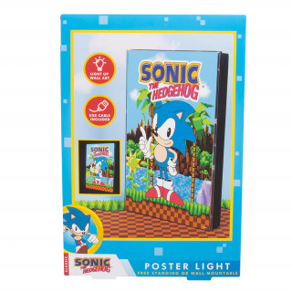 Sonic svjetleći poster Merch