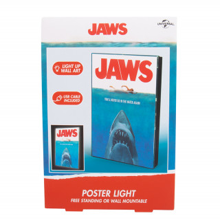 Jaws film Svjetleći poster Merch