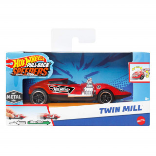 Hot Wheels - Pull-back Speeders - Twin Mill kisautó (HPT04 - HPR72) Igračka