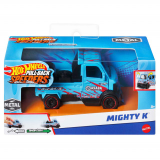 Hot Wheels - Pullback Speeders - Mighty K mali automobil (HPT04 - HPR77) Igračka