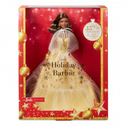 Barbie Holiday lutka za 35. godišnjicu - tamnosmeđa kosa (HJX05) 