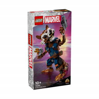 LEGO Marvel Super Heroes: Borba i Baby Groot (76282) Igračka