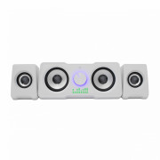 WHITE SHARK MOOD Zvučnik, 2.2, 16W, LED, bijeli 