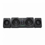 WHITE SHARK MOOD zvučnik, 2.2, 16W, LED, crni 