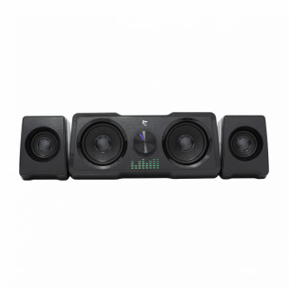 WHITE SHARK MOOD zvučnik, 2.2, 16W, LED, crni PC