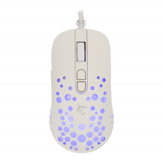 WHITE SHARK TRISTAN-W WS GM-9004W 7D / 12000 dpi bijeli RGB gaming miš PC