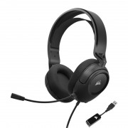 CORSAIR žičane slušalice, HS35 SURROUND v2 Gaming, višeplatformske, crne 