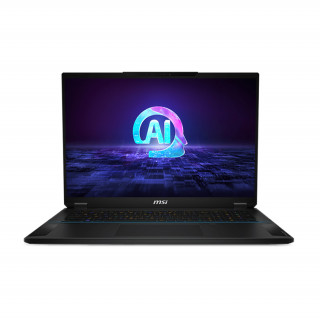 MSI Gaming NB Stealth 18 AI Studio A1VGG-016, 18" QHD+, Ultra 9 185H, 32GB, 2TB, RTX 4070 8GB, Win11H, crna - US KEY PC