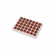 Keychron Gateron Cap Gold Brown Set prekidača (35 komada) 