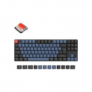 Keychron K1 Pro Bluetooth / USB-C engleski Gateron niskog profila MX 2.0 Mehanička crvena mehanička tipkovnica crno-plava 