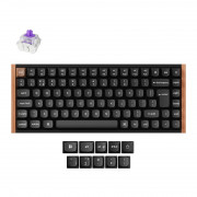 Keychron K2 HE Bluetooth / bežični / USB-C engleski Gateron dvostruka magnetska mehanička tipkovnica crna traka 