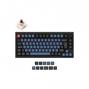 Keychron Q1 V2 USB engleski Gateron G Pro smeđa mehanička tipkovnica crna 