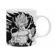 Abysse DRAGON BALL Black & White Goku Šalica 320 ml 