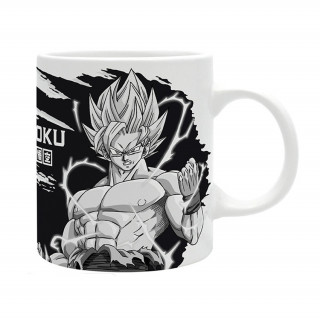 Abysse DRAGON BALL Black & White Goku Šalica 320 ml Merch