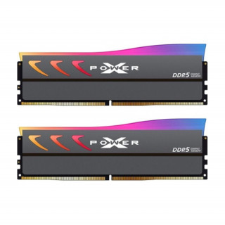 Silicon Power XPOWER Storm RGB 64GB 6000MT/s DDR5 memorija CL38 komplet od 2 siva RGB PC