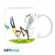 RICK I MORTY - Šalica - 320 ml - "Portal 2" x2 