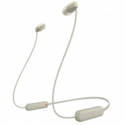 Sony WI-C100 bežične Bluetooth slušalice - bež (WIC100C.CE7) 