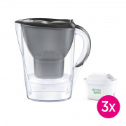 Brita Marella XL 2,4 L početni kit + 3 Maxtra PRO filtera - siva 