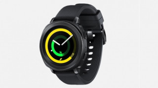 Samsung Gear Sport smart watch, Black Mobile