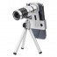 universal telephoto lens for smart phones with 12x optical zoom, stand foto