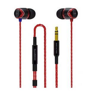 SoundMAGIC SM-E10-01 earphone Black-Red Mobile