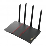 ASUS RT-AX55 bežični usmjerivač Dual Band (2,4 GHz / 5 GHz) Gigabit Ethernet Crni 
