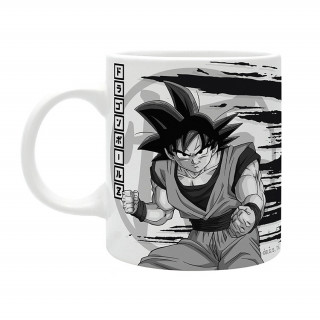 Abysse DRAGON BALL Black & White Goku Šalica 320 ml Merch
