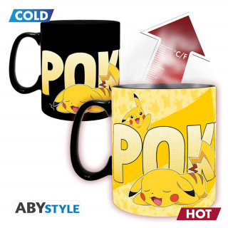 Abysse Pokemon 460 ml Pikachu Šalica za promjenu topline 460 ml Merch