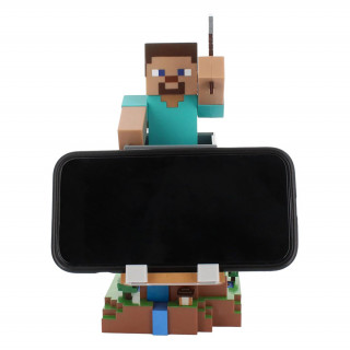 Cable Guys - Minecraft: Steve Gaming Držač za kontroler i mobilni telefon Merch