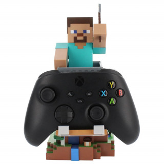 Cable Guys - Minecraft: Steve Gaming Držač za kontroler i mobilni telefon Merch