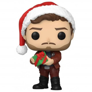 Funko Pop! Marvel: The Guardians of the Galaxy Holiday Special - Star-Lord #1104 Bobble-Head Vinyl Figura Merch