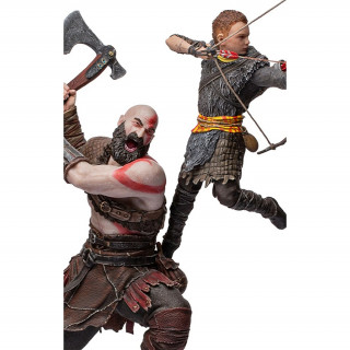 Iron Studios - Kratos and Atreus BDSArt Scale 1/10 - God of War Figura Merch