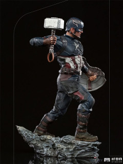 Iron Studios - Statue Captain America Ultimate - The Infinity Saga - Art Scale 1/10 Kip Merch
