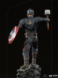 Iron Studios - Statue Captain America Ultimate - The Infinity Saga - Art Scale 1/10 Kip Merch