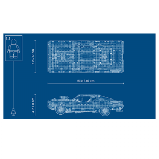 LEGO Technic Dom's Dodge Charger (42111) Igračka