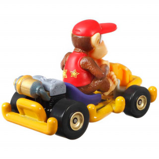 Mattel Hot Wheels: Mario Kart - Diddy Kong Pipe Frame Die-Cast (GRN15) Igračka