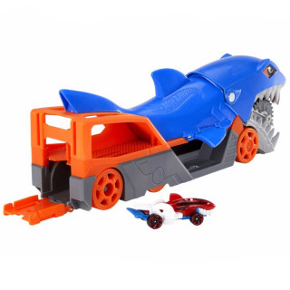 Mattel Hot WheelsCity: Shark Chomp Transporter Playset (GVG36) Igračka