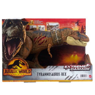 Mattel Jurassic World Dominion: Extreme Damage - Tyrannosaurus Rex (HGC19) Igračka