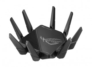 ASUS ROG Rapture GT-AX11000 Pro bežični usmjerivač Gigabit Ethernet Trifrekvencijski (2,4 GHz / 5 GHz / 5 GHz) Crno PC